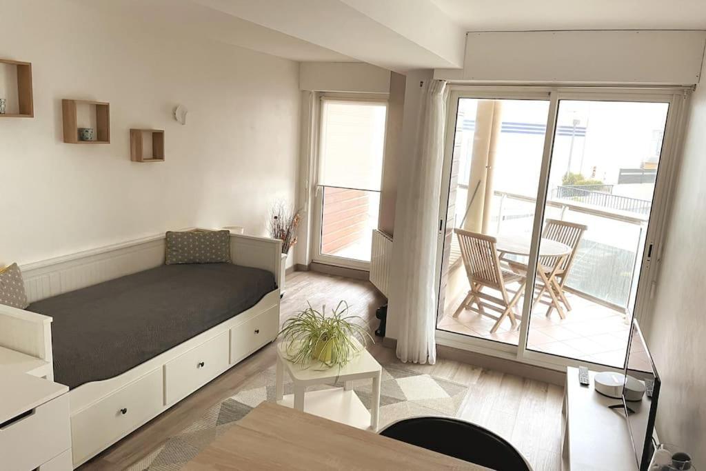 Les Bains Studio Vue Mer Pleneuf-Val-Andre Bagian luar foto